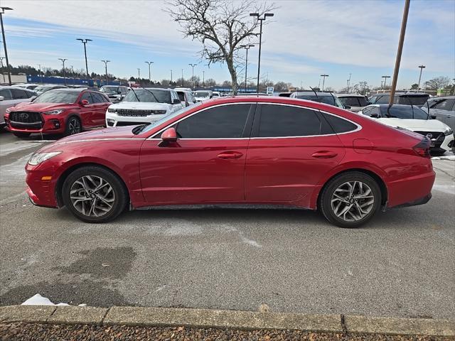 used 2021 Hyundai Sonata car, priced at $19,082