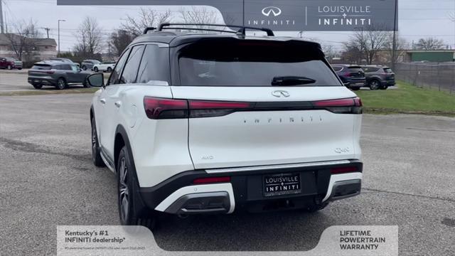 new 2025 INFINITI QX60 car, priced at $60,500