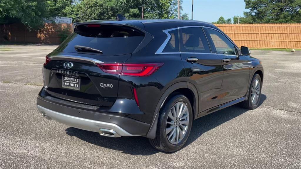 new 2025 INFINITI QX50 car, priced at $49,545