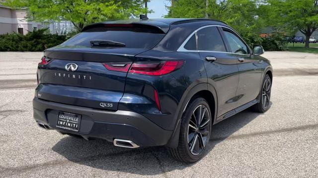 new 2025 INFINITI QX55 car, priced at $49,485