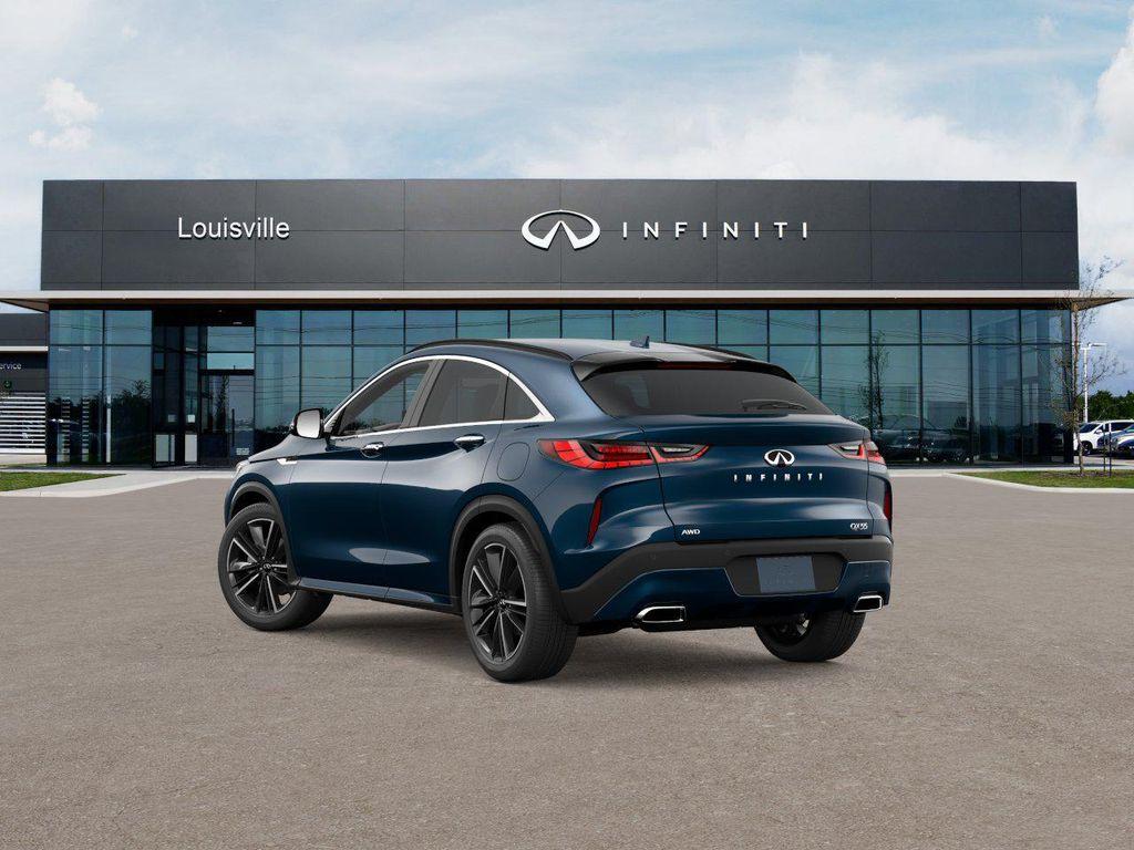 new 2025 INFINITI QX55 car, priced at $45,988
