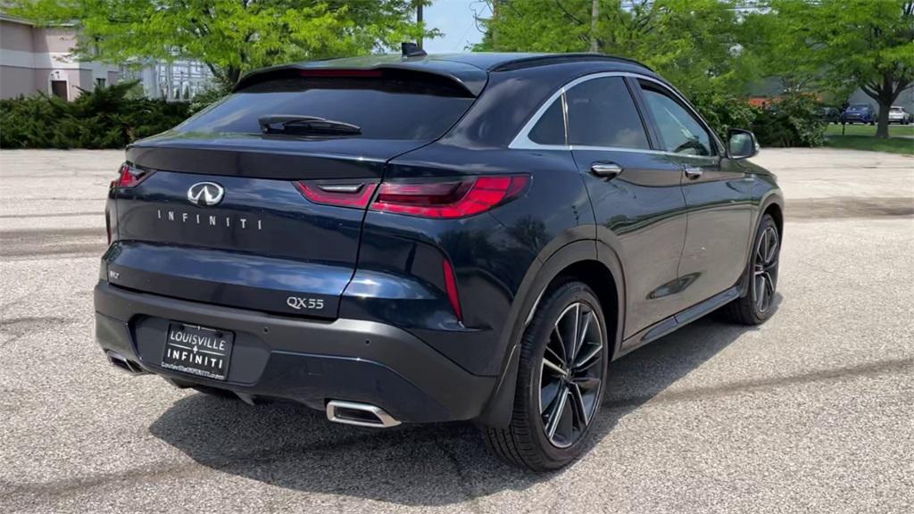 new 2025 INFINITI QX55 car, priced at $45,988