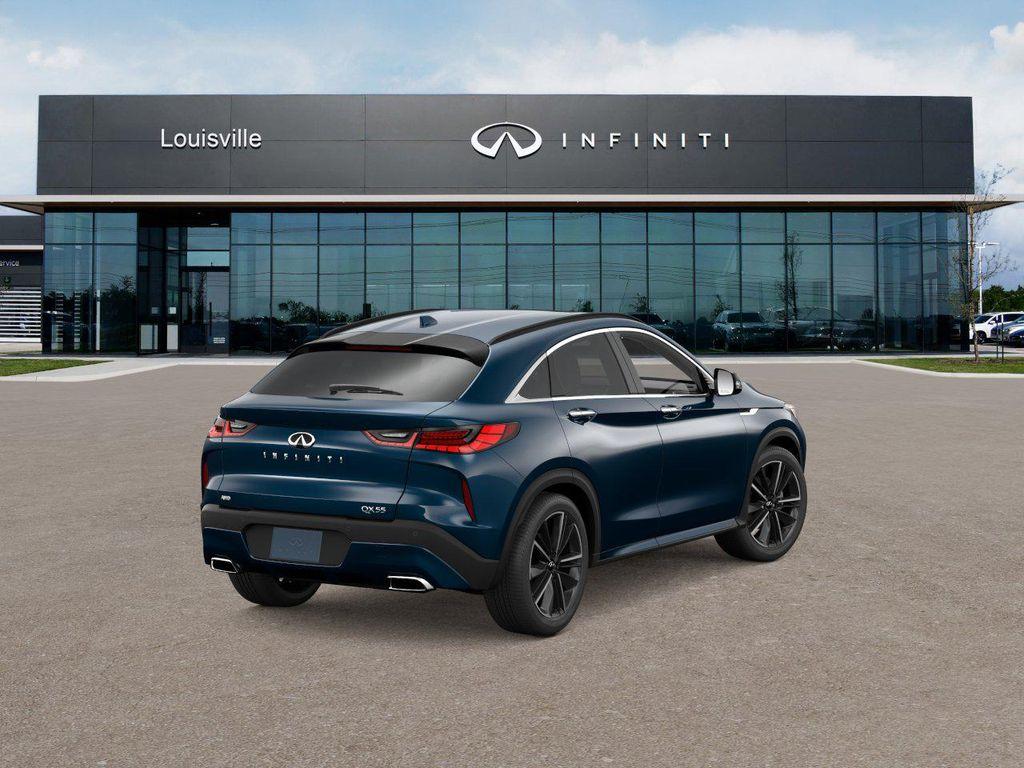 new 2025 INFINITI QX55 car, priced at $45,988