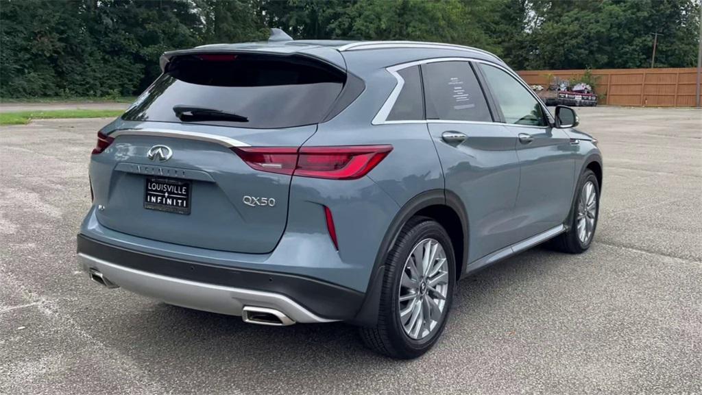 used 2025 INFINITI QX50 car, priced at $39,920