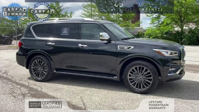 used 2024 INFINITI QX80 car, priced at $63,576