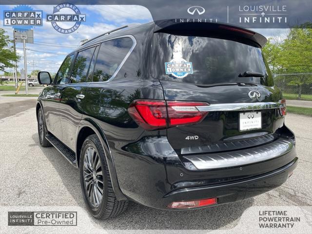 used 2024 INFINITI QX80 car, priced at $63,576
