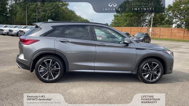 new 2025 INFINITI QX50 car, priced at $53,270