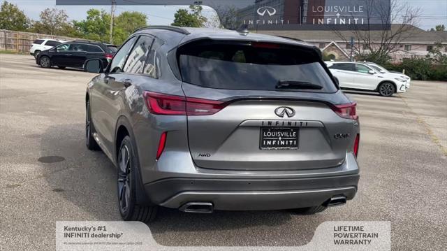 new 2025 INFINITI QX50 car, priced at $53,270