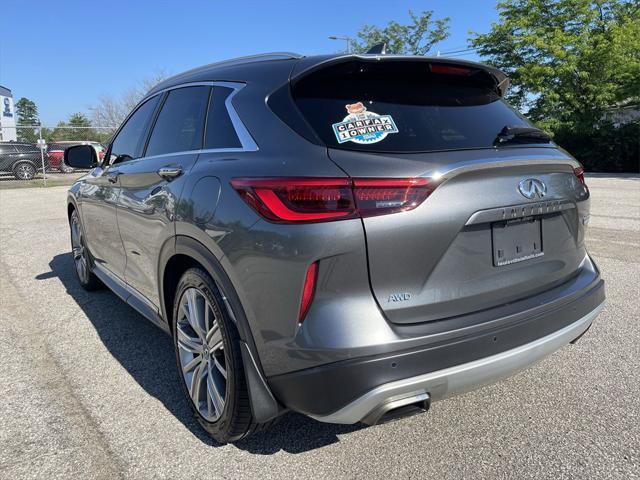 used 2021 INFINITI QX50 car, priced at $24,400