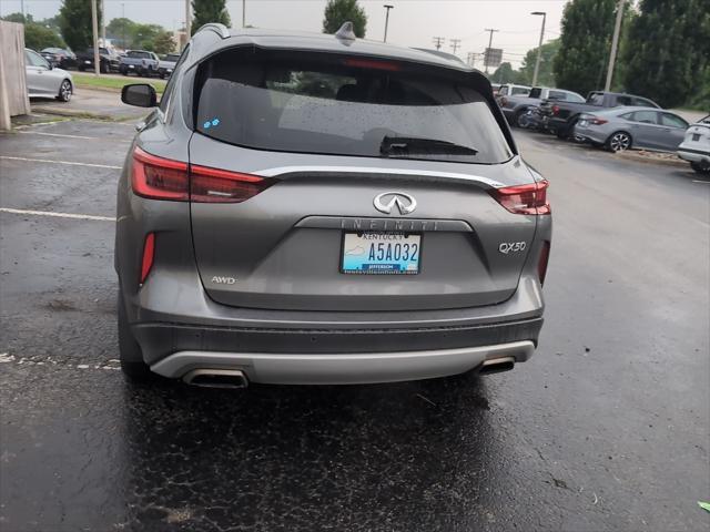 used 2021 INFINITI QX50 car, priced at $24,499