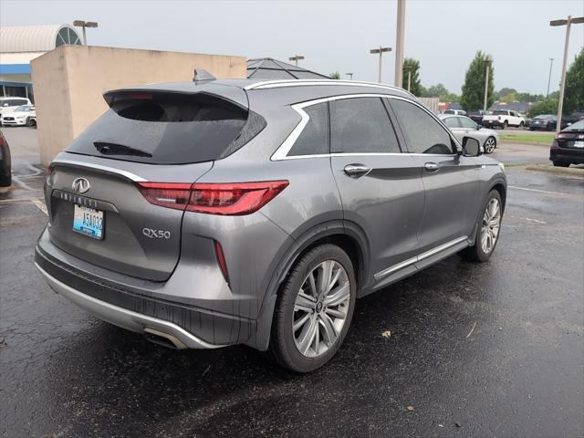 used 2021 INFINITI QX50 car, priced at $24,499