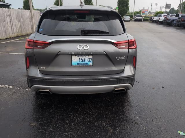 used 2021 INFINITI QX50 car, priced at $24,499