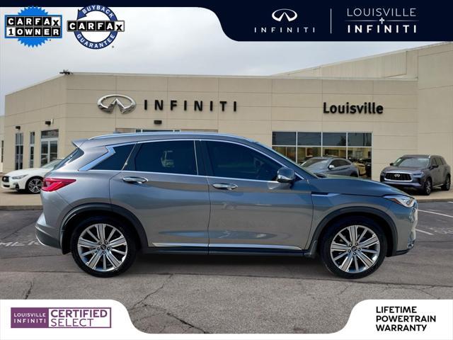 used 2021 INFINITI QX50 car, priced at $23,457