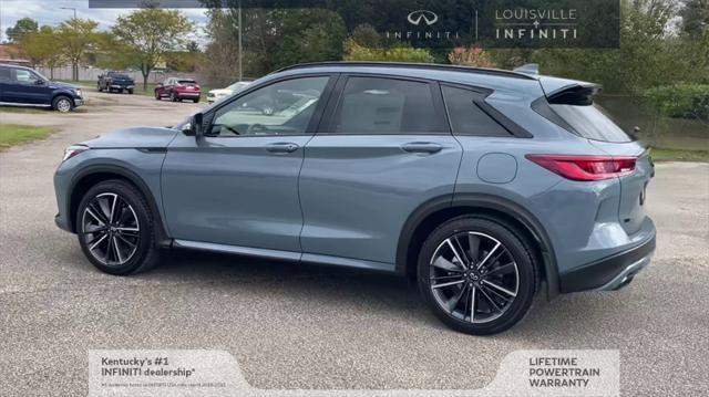 new 2025 INFINITI QX50 car, priced at $54,630