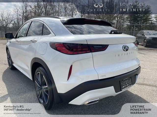 new 2025 INFINITI QX55 car, priced at $58,270