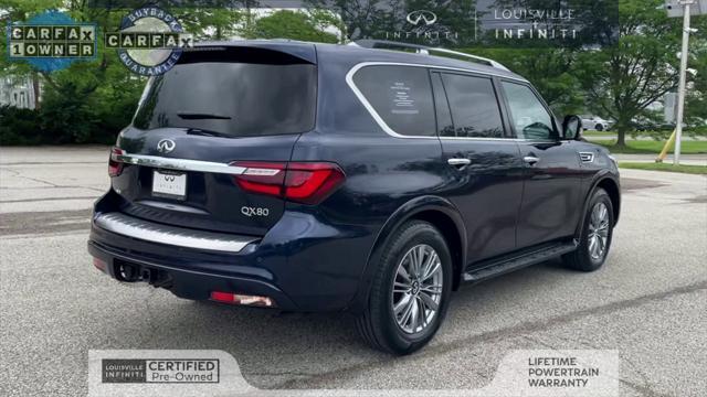 used 2021 INFINITI QX80 car, priced at $40,255