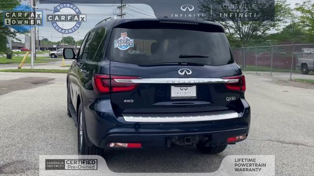 used 2021 INFINITI QX80 car, priced at $40,255