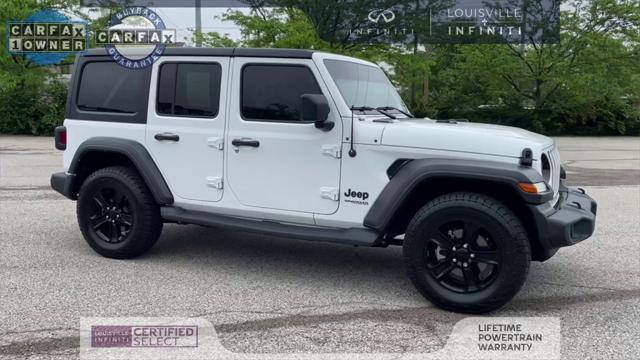 used 2022 Jeep Wrangler Unlimited car, priced at $29,988