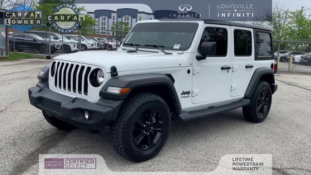 used 2022 Jeep Wrangler Unlimited car, priced at $29,988