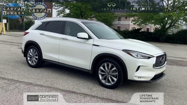 used 2022 INFINITI QX50 car, priced at $29,998