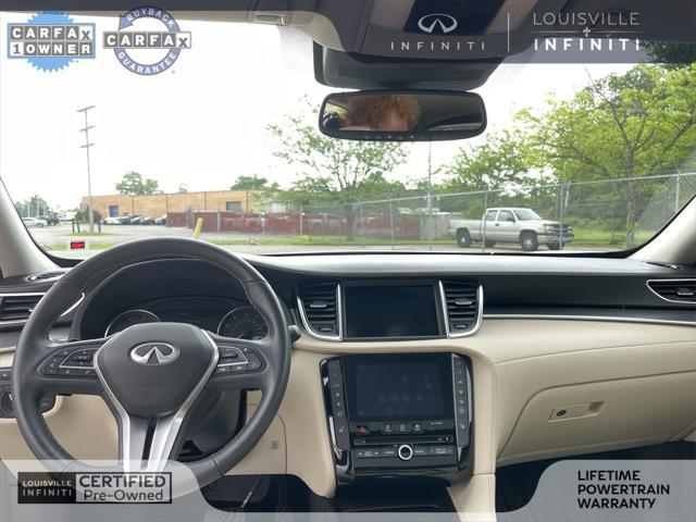 used 2022 INFINITI QX50 car, priced at $29,998