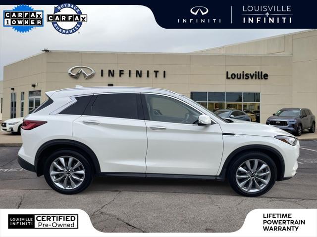 used 2022 INFINITI QX50 car, priced at $30,469