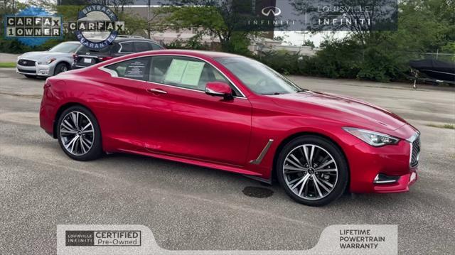 used 2022 INFINITI Q60 car, priced at $38,800