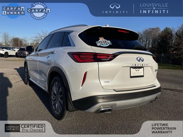 used 2024 INFINITI QX50 car, priced at $37,744