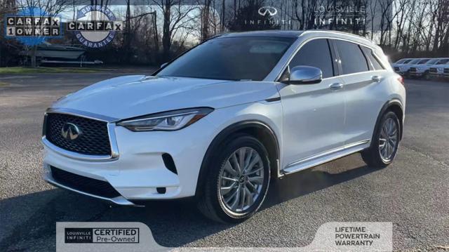 used 2024 INFINITI QX50 car, priced at $37,744