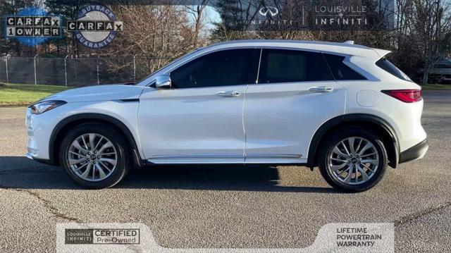 used 2024 INFINITI QX50 car, priced at $37,744