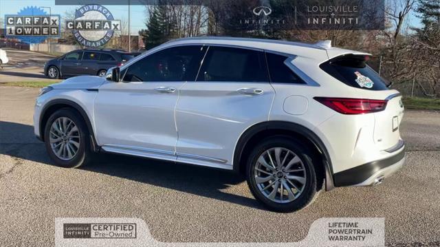 used 2024 INFINITI QX50 car, priced at $37,744