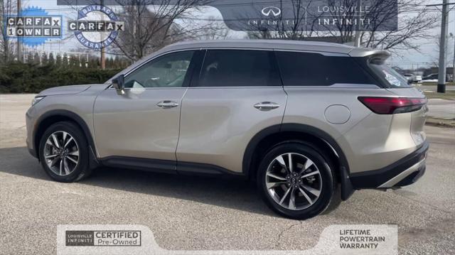 used 2025 INFINITI QX60 car, priced at $55,886