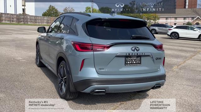 new 2025 INFINITI QX50 car, priced at $53,965