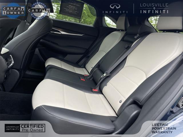 used 2022 INFINITI QX55 car, priced at $35,800