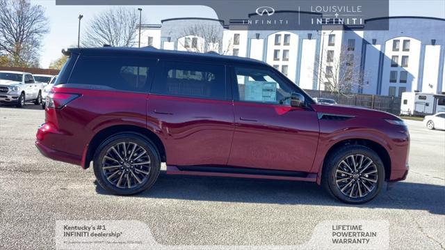 new 2025 INFINITI QX80 car, priced at $114,030