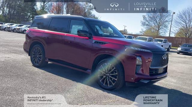 new 2025 INFINITI QX80 car, priced at $114,030