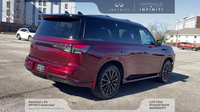 new 2025 INFINITI QX80 car, priced at $114,030