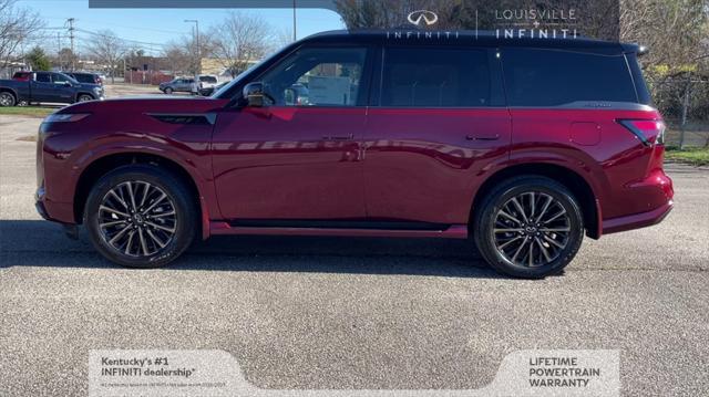 new 2025 INFINITI QX80 car, priced at $114,030