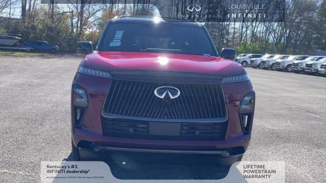 new 2025 INFINITI QX80 car, priced at $114,030