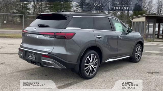 new 2025 INFINITI QX60 car, priced at $61,100