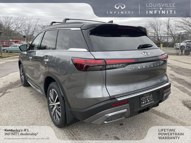 new 2025 INFINITI QX60 car, priced at $61,100