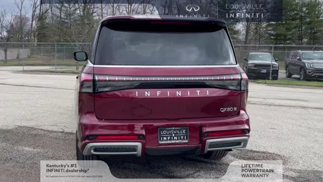 new 2025 INFINITI QX80 car, priced at $87,639