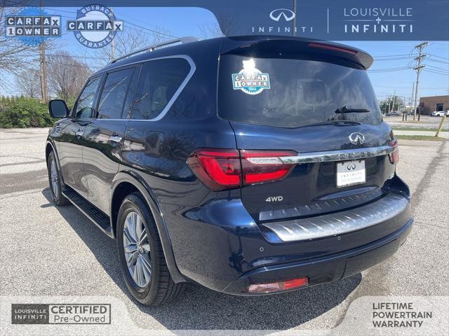 used 2024 INFINITI QX80 car, priced at $50,988