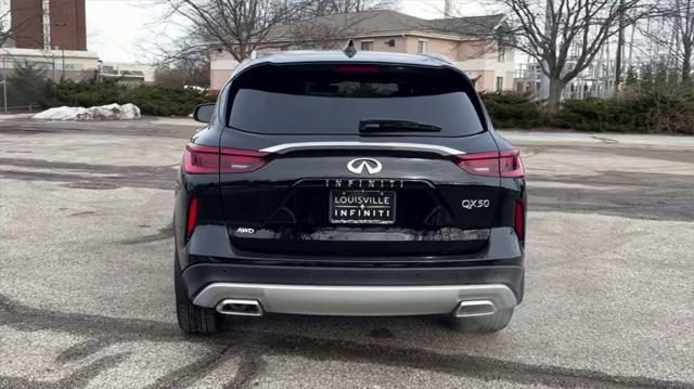 new 2025 INFINITI QX50 car, priced at $48,770