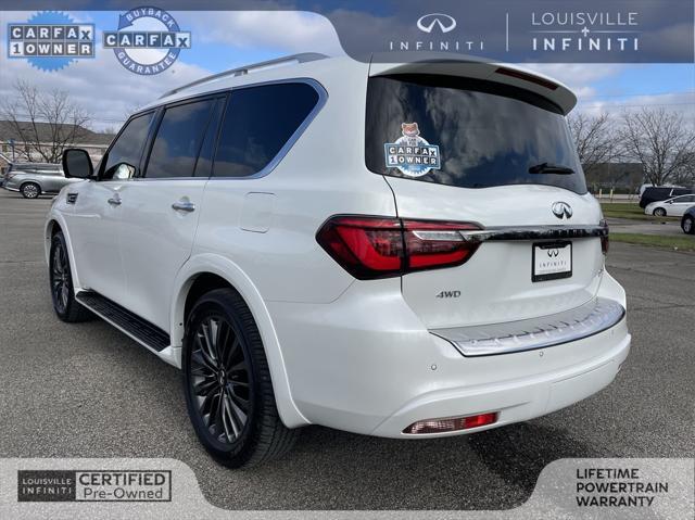 used 2024 INFINITI QX80 car, priced at $58,024