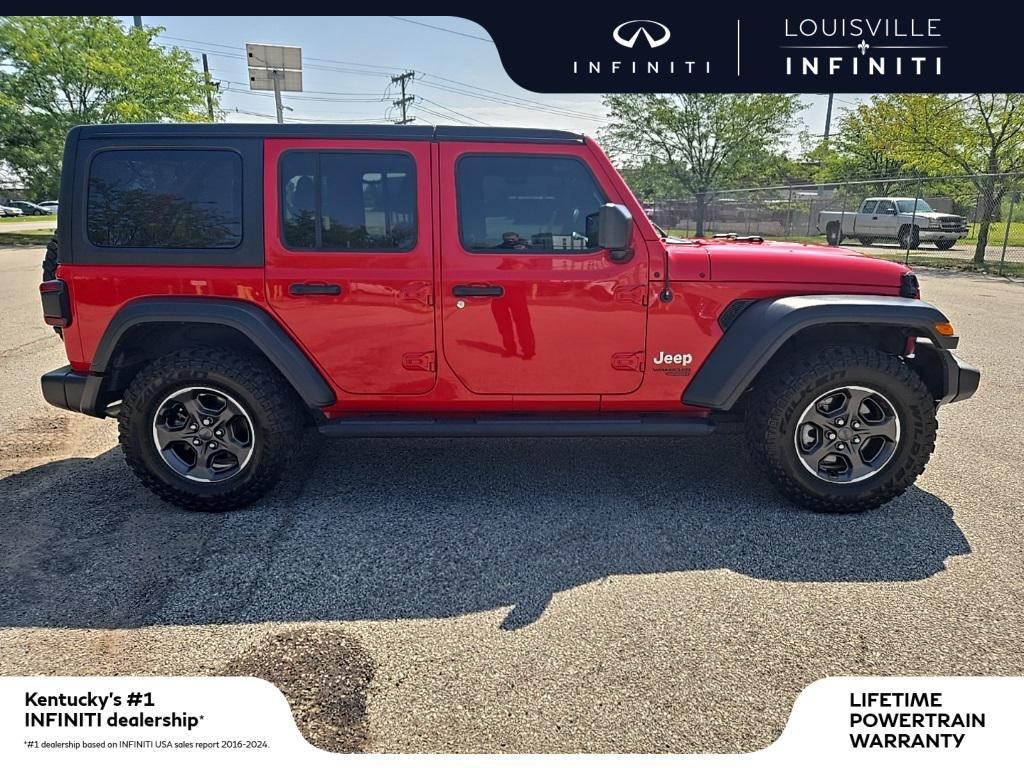 used 2021 Jeep Wrangler Unlimited car, priced at $25,985