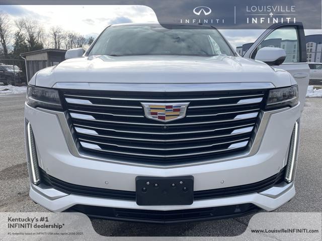 used 2021 Cadillac Escalade car, priced at $62,409