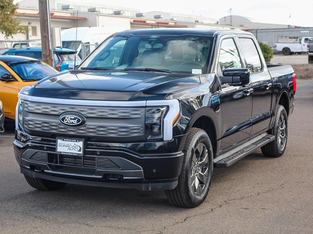 new 2024 Ford F-150 Lightning car, priced at $74,590