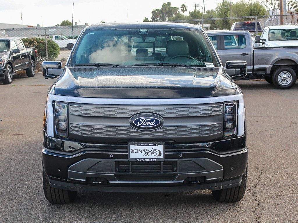 new 2024 Ford F-150 Lightning car, priced at $74,590