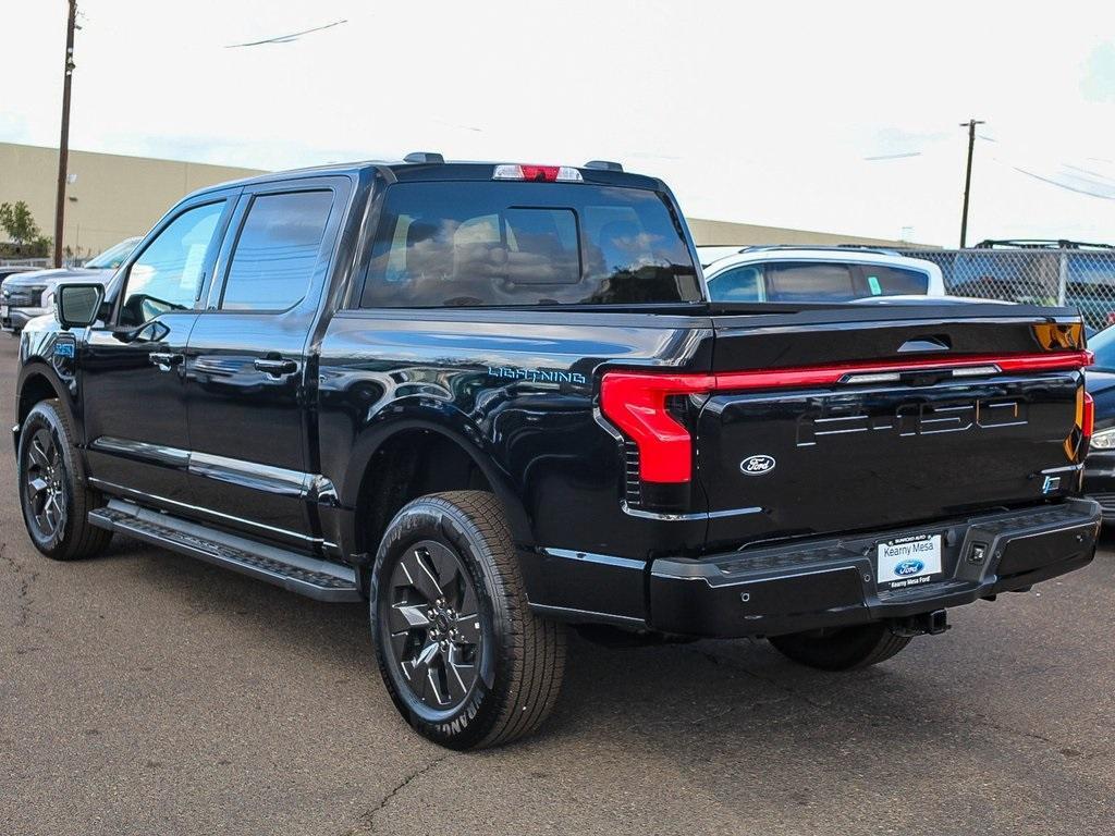 new 2024 Ford F-150 Lightning car, priced at $74,590